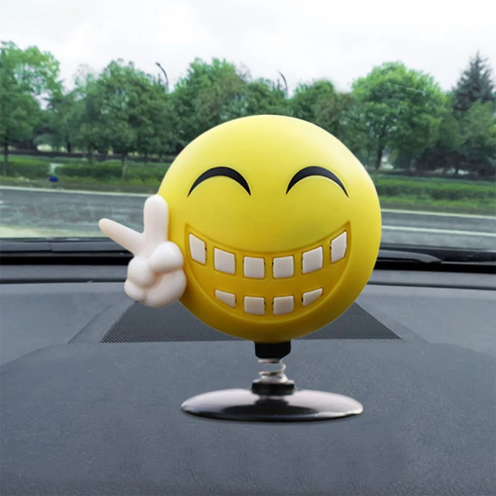 Автомобилей Главная Духи размахивая emoji танцовщицы игрушка Decor Улыбка диффузор