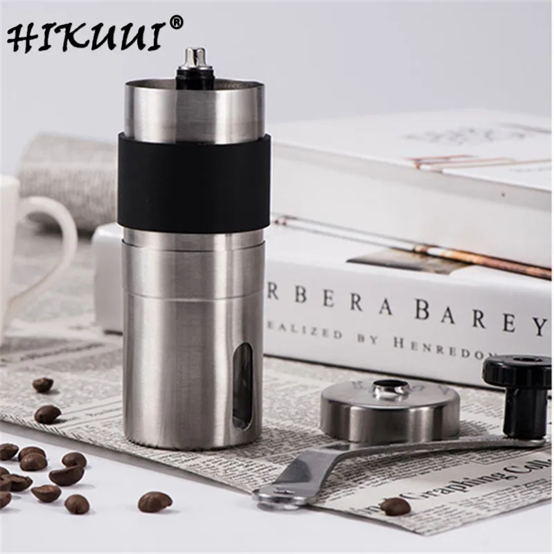 HIKUUI Coffee Grinder Manual Washable Ceramic Core Stainless Steel Handle Food Bean Nuts Kitchen tools 30g | Дом и сад