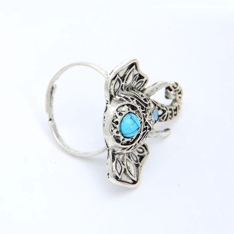 Одна деталь Бохо в стиле Панк Уникальный Этнические Винтаж античный покрытый