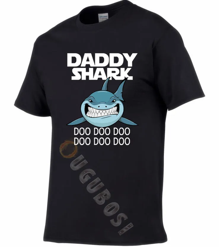 Daddy Shark Doo футболка Забавный подарок папа тройник для дня отцов от сына и