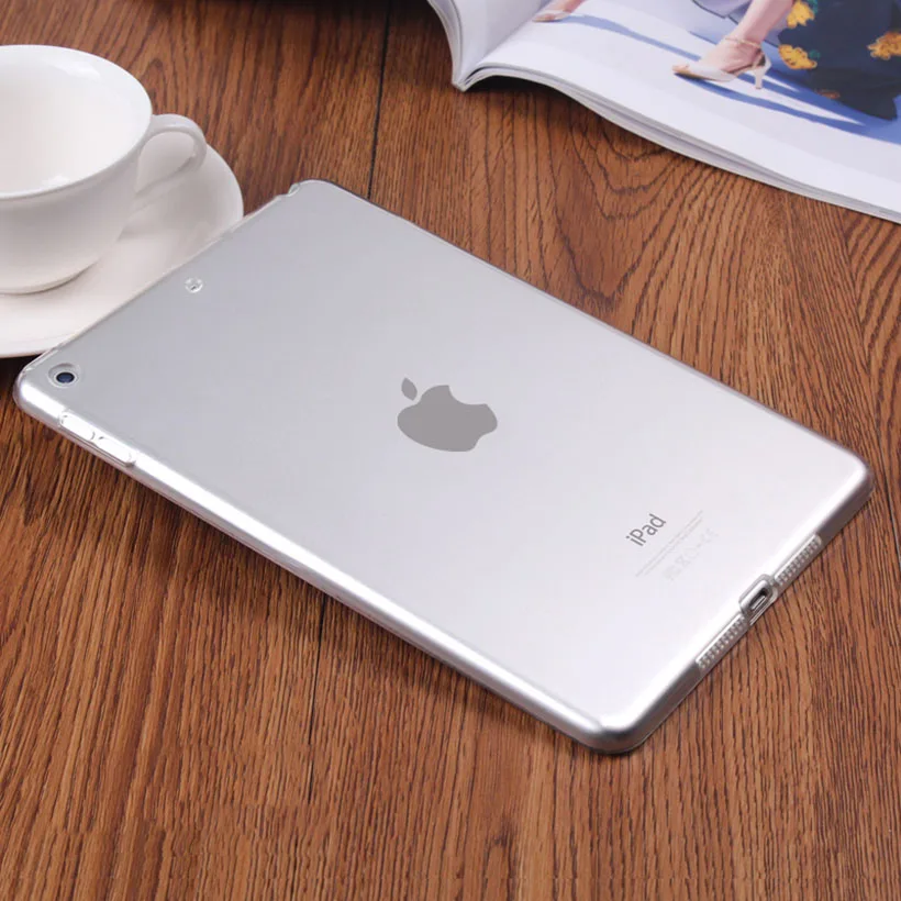 Fundas для iPad Чехол iPad 6го поколения чехол для планшета для iPad 9,7 5th 5 6 Gen градиентный Кристальный силиконовый чехол задняя крышка