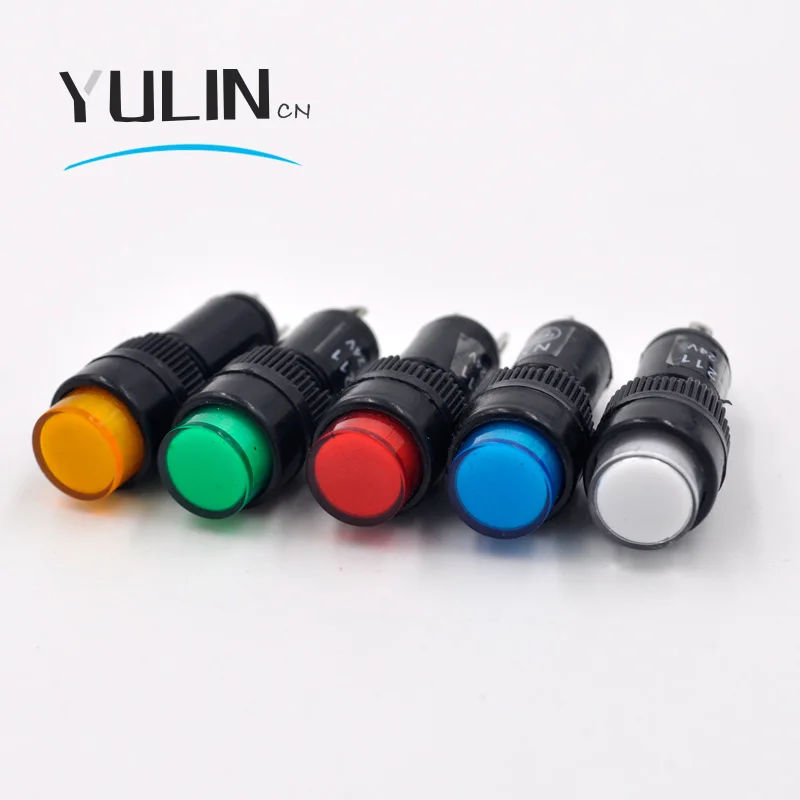 Фонарь со светодиодной лампой фонарь с отверстием 10 мм электрический индикатор