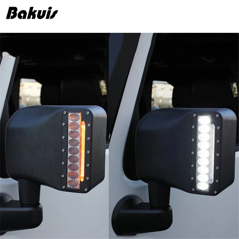 2 шт. автомобильный Стайлинг точечный прожектор боковое зеркало заднего вида