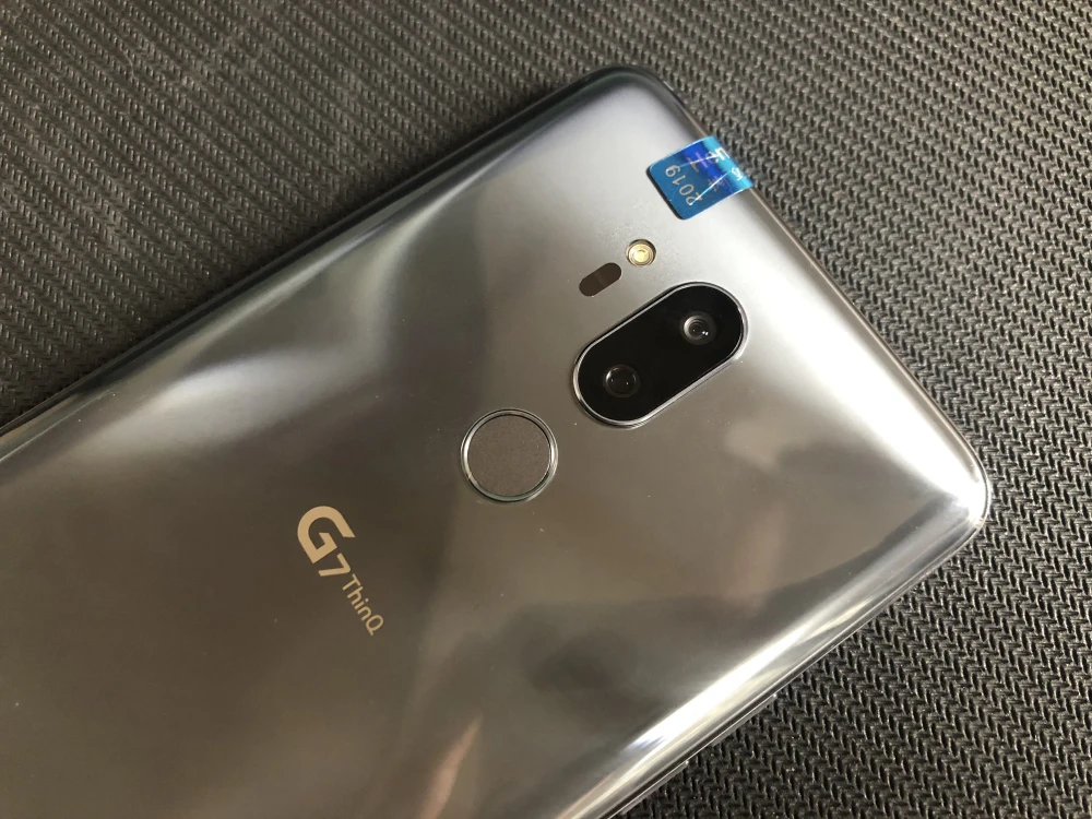 Разблокированный LG G7 ThinQ G710 LTE Android Восьмиядерный двойной 16 Мп задняя камера 2160P 6," 64G rom 4G ram NFC Android мобильный телефон