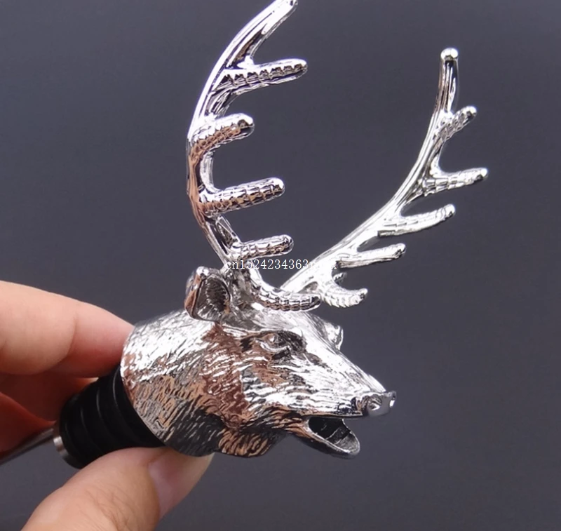 200 шт. пробка для вина в виде головы оленя|Пробки вина| |