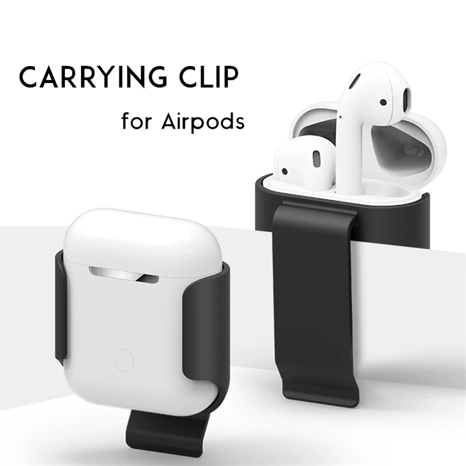 Переносной Клип чехол для Apple Airpods кронштейн зажим для ремня карманный держатель аксессуар для Apple Air Pods ультра-легкий чехол для наушников