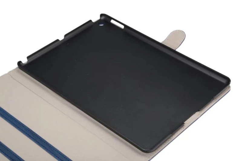 Роскошный чехол из искусственной кожи под дерево с подставкой для нового iPad 9 7 2017