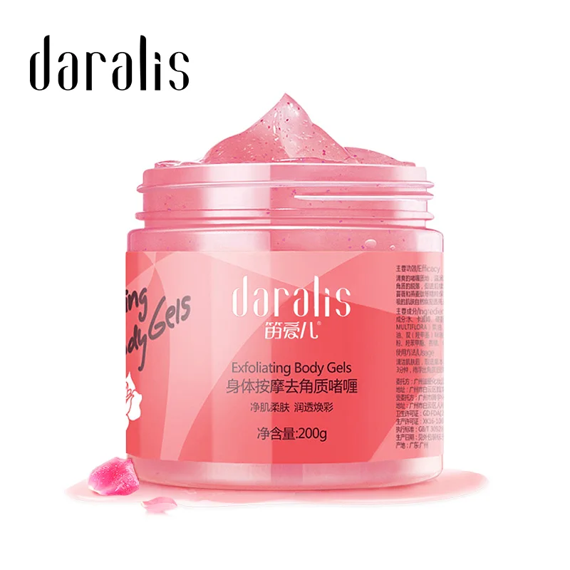 Daralis Отшелушивающий скраб для кожи тела отшелушивающий крем отбеливание и