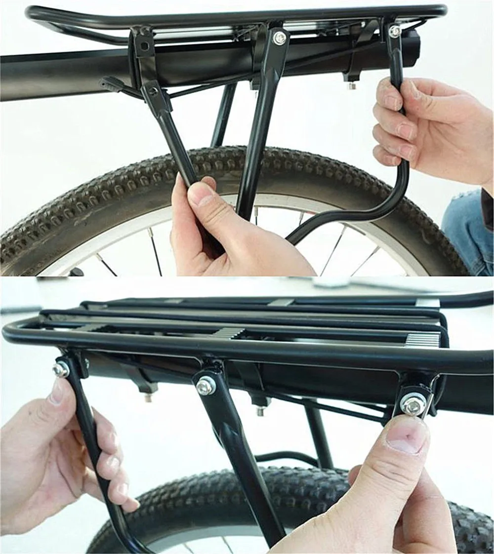WEST BIKING 50 кг Ёмкость крепление для велосипеда+ сумка для велосипеда Чемодан Велоспорт подставки Racefiets Паррилья Bicicleta велосипедные условия велосипедный грузовой мешок