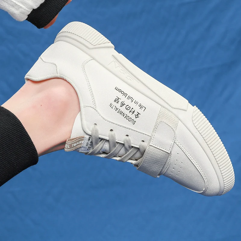 Кроссовки Tenis Masculino с вулканизированной подошвой легкие кеды мягкая модная обувь