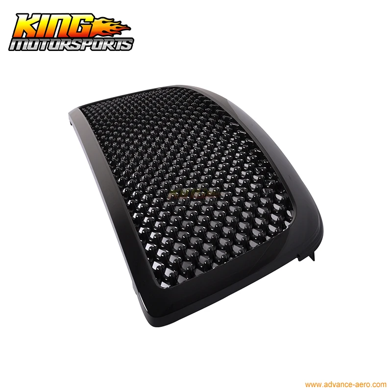 Подходит для 09 10 11 12 Dodge Ram 1500 Cab Black ABS передний капот Гриль решетку США Домашний