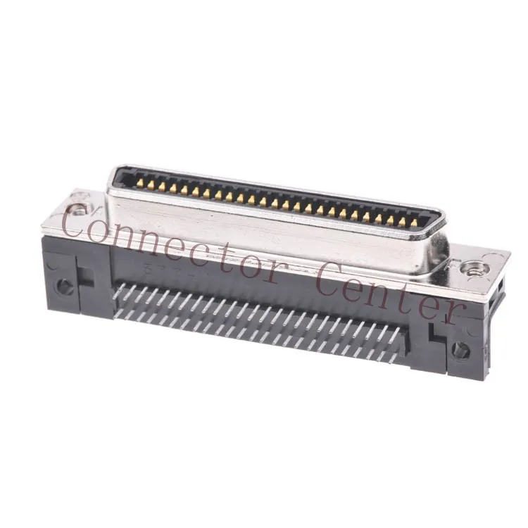 TE Conn IEEE 488 RCP 50 POS 2 16 мм припой RA через отверстие терминал 1 порт 553813 3|porte| |