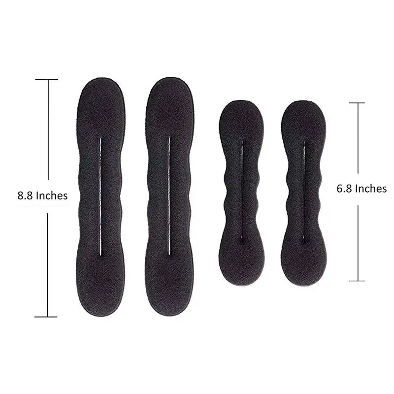 Приспособление для создания пучка (2 маленьких 2 больших) пенопластовый спонж