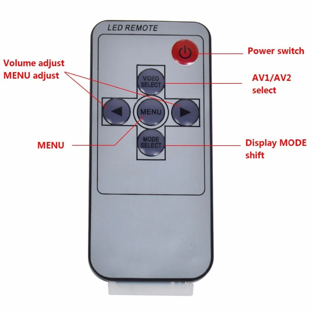 9 дюймов ультра тонкий HD TFT монитор автомобиля Экран дисплея 1024*600 для ПК