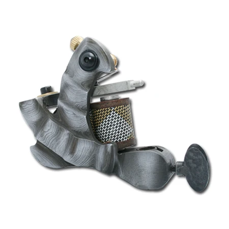 5 шт./лот профессиональная Дамасская тату-машинка 10 обмоточных катушек чугунная