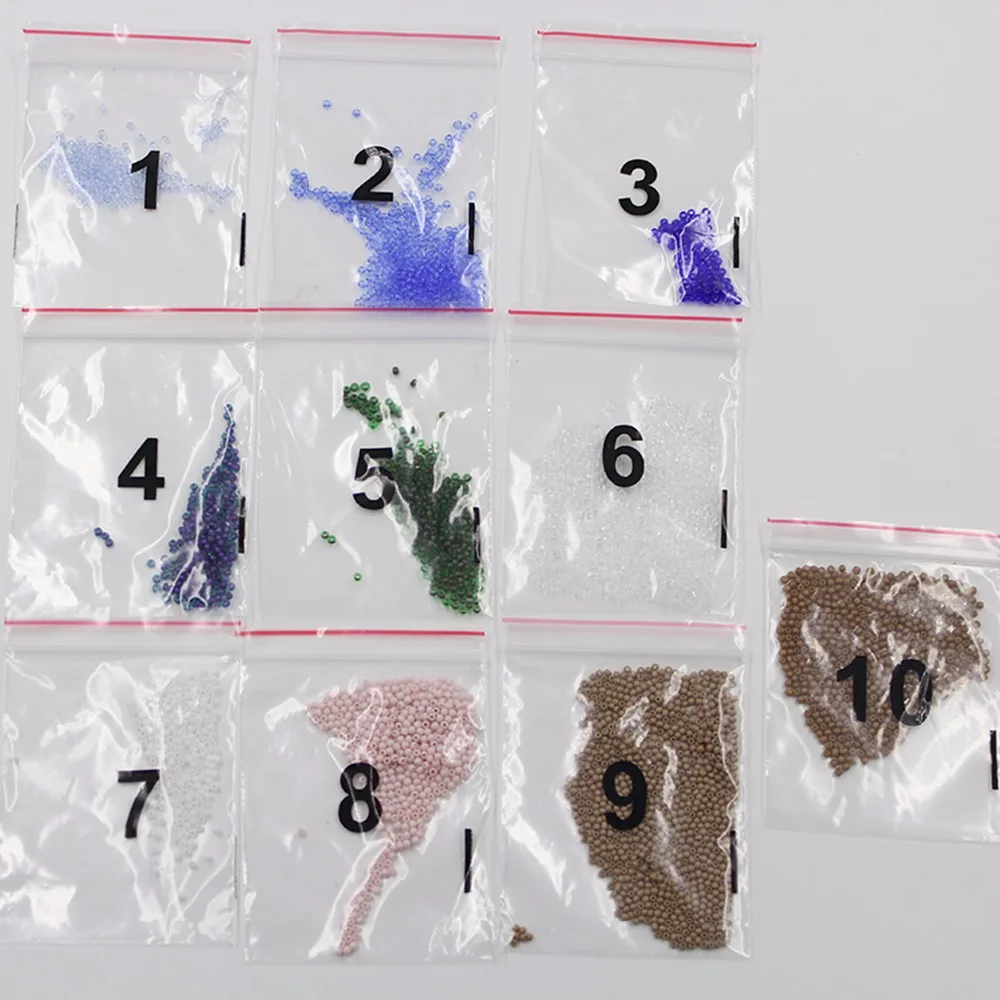 Snowlover бусины для рукоделия бисер сделай сам вышивка крестиком точная печать