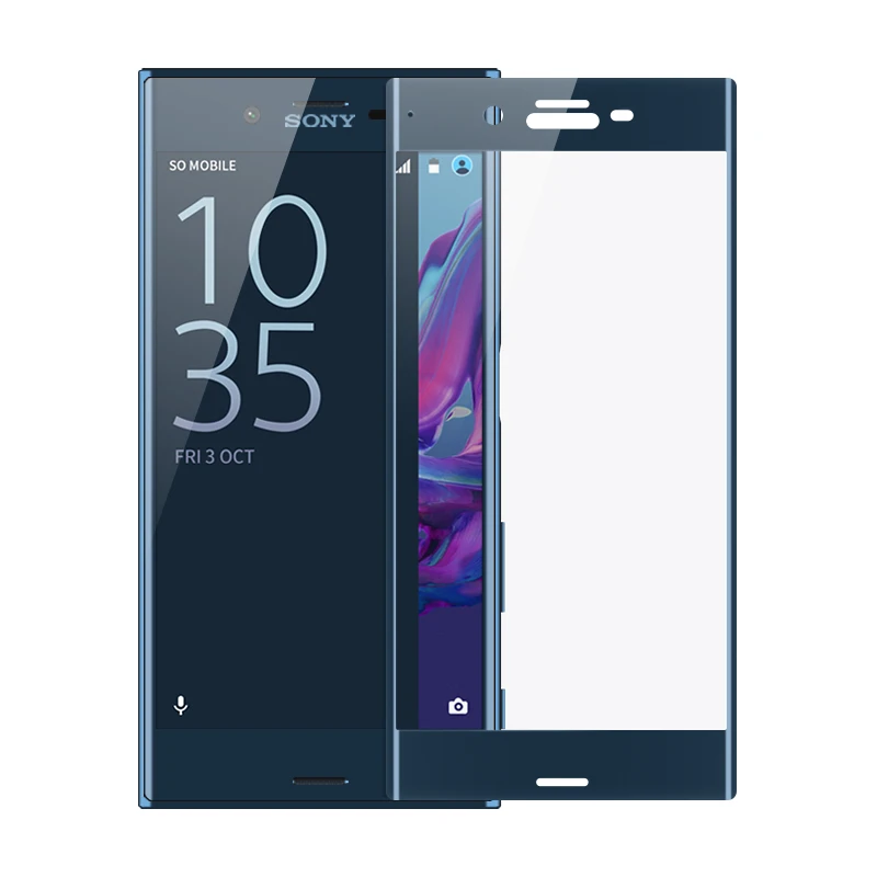 Закаленное стекло с полным покрытием для Sony Xperia XA Ultra X Compact XP XC XZ Premium XZS XA1|tempered