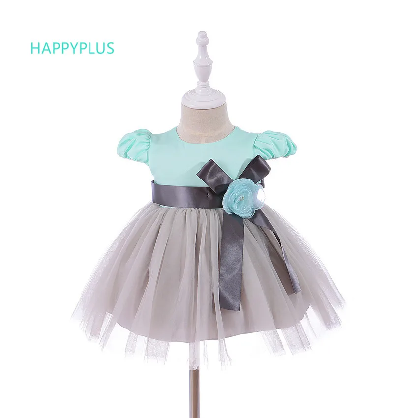 HAPPYPLUS Модное детское платье с цветочным рисунком для маленьких девочек платья