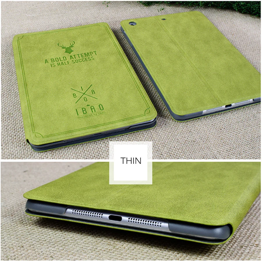 PU Leather Case for ipad air/ipad 5 Таблетки Аксессуары Обложка для apple на Стенде оболочки Мода
