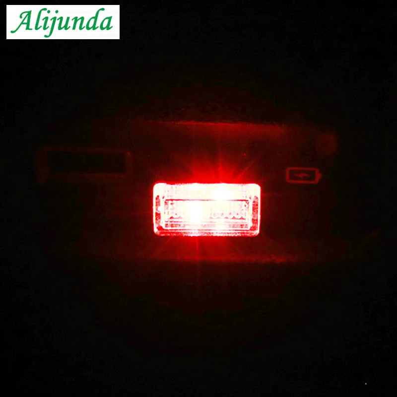 Светодиодный ночсветильник с питанием от USB лампа для салона автомобиля ножная