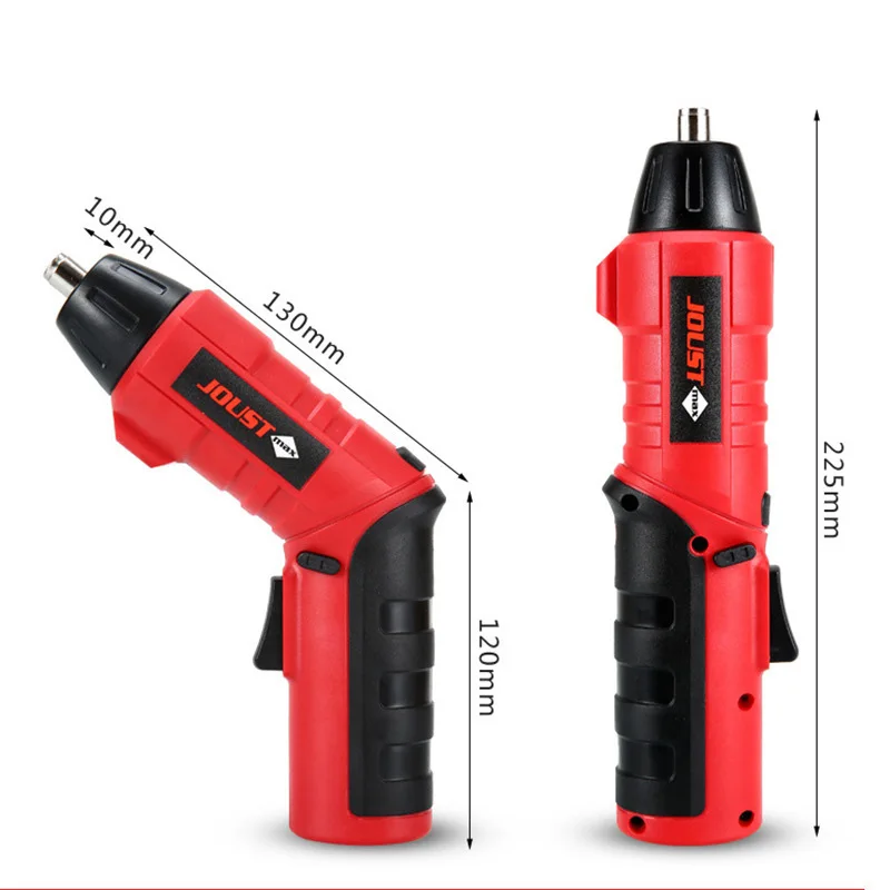 Электрическая бытовая отвертка 4 8 В дрель двойного назначения вращающийся