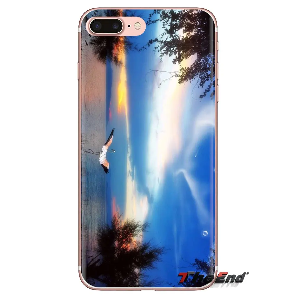 Для Samsung Galaxy S3 S4 S5 Mini S6 S7 Edge S8 S9 S10 Plus Note 3 4 5 8 9 танцевальный Фламинго цветок полоса