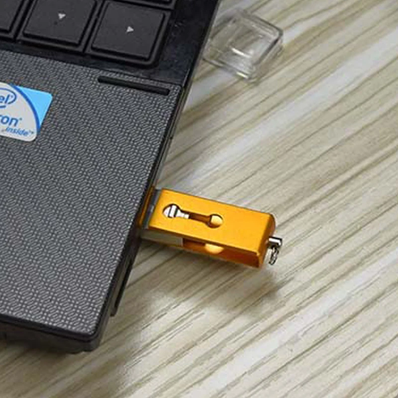 360 вращение USB флэш-накопитель 32 ГБ 64 ГБ флеш-накопитель металлический usb-накопитель для Android usb-накопитель, Флэшка 16 Гб карта памяти для настольного ПК