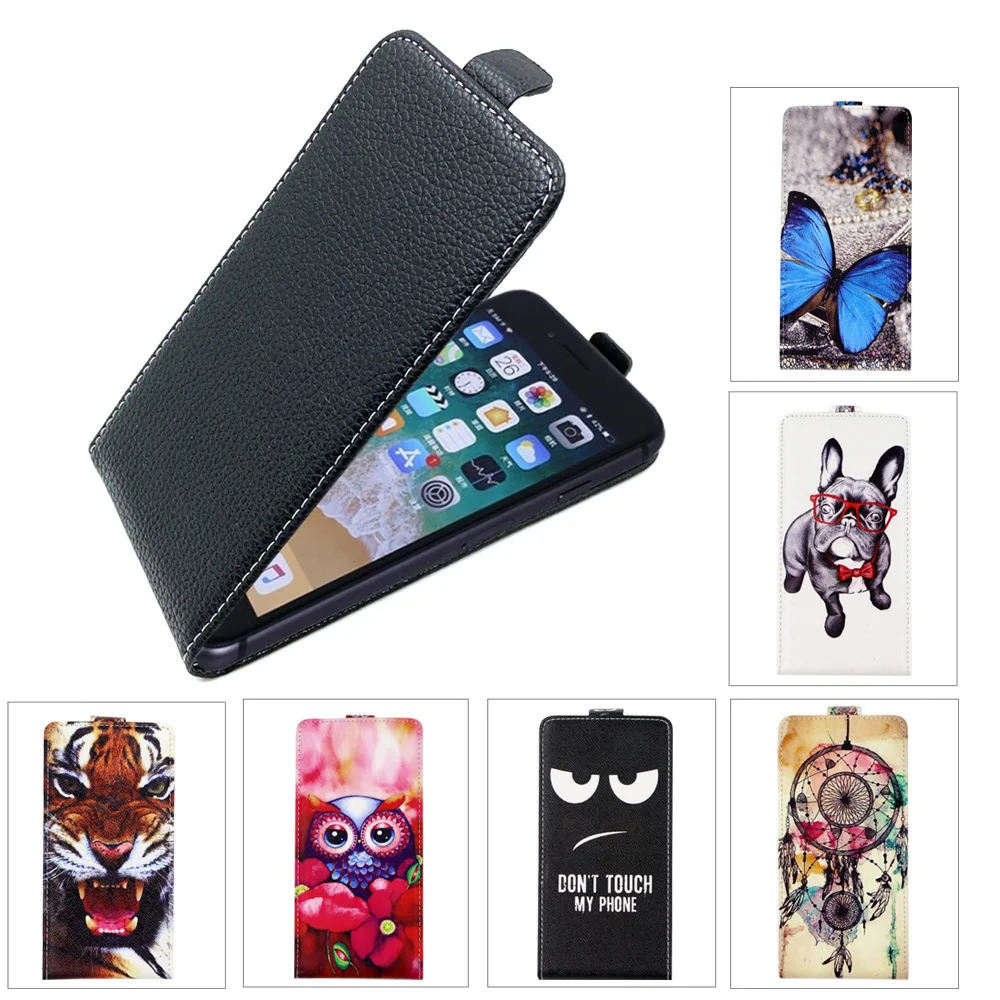 SONCASE case for TP-Link Neffos Y5s Flip back phone 100% Special Lovely Cool cartoon pu leather Cover | Мобильные телефоны и