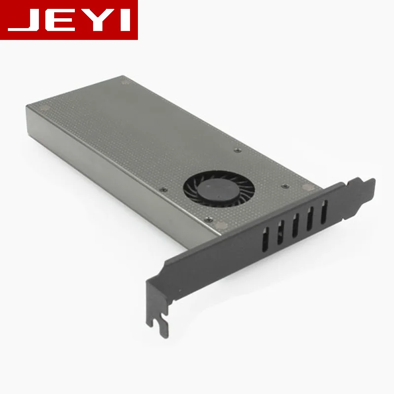 Jeyi sk9 Pro M.2 расширения NVME адаптер NGFF отложным воротником PCIe3.0 Вентилятор