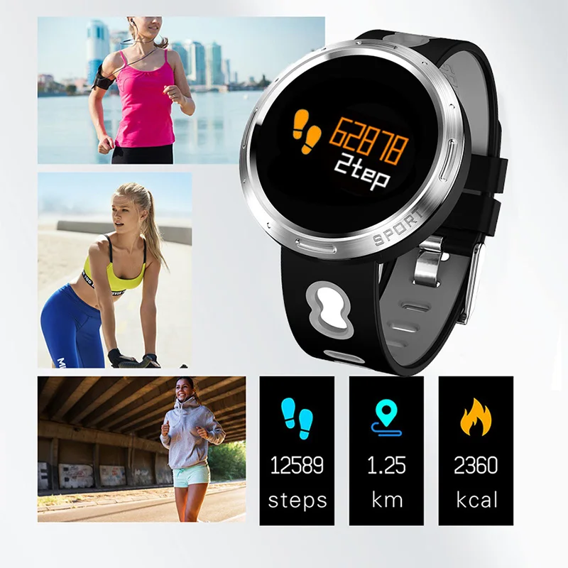 Спортивные Смарт часы женские Роскошные брендовые наручные для женщин