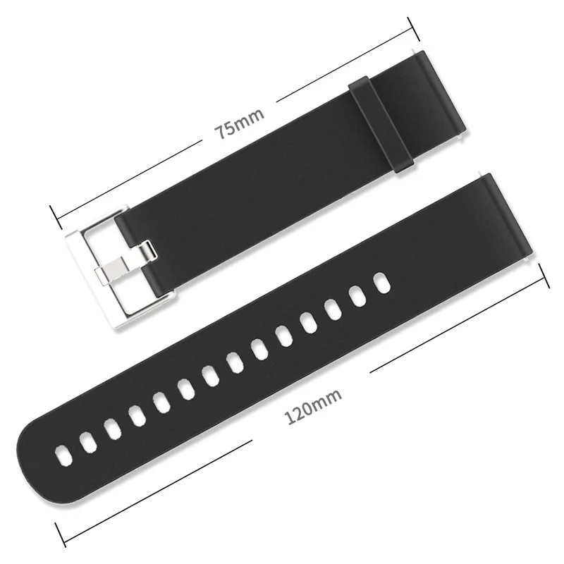20 мм силиконовый ремешок на запястье для Xiaomi Huami Amazfit GTS Bip BIT PACE Lite спортивный