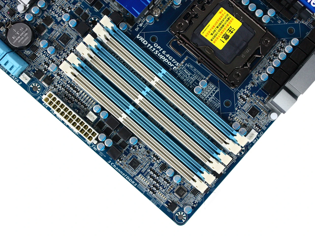 Gigabyte GA X58A UD3R материнская плата для Intel X58 DDR3 USB3.0 24GB SATA III LGA 1366 настольная