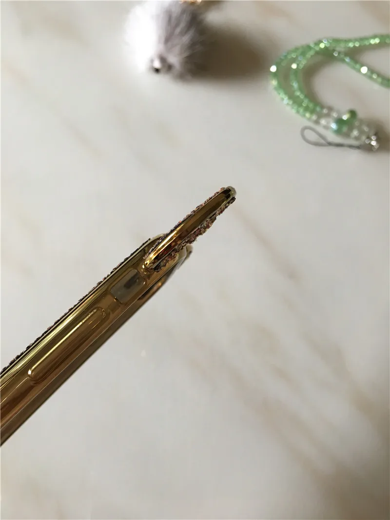 Подлинная Мода Микки Диаманта bling Кролик Форма Защитный Телефон Случае Роскошные