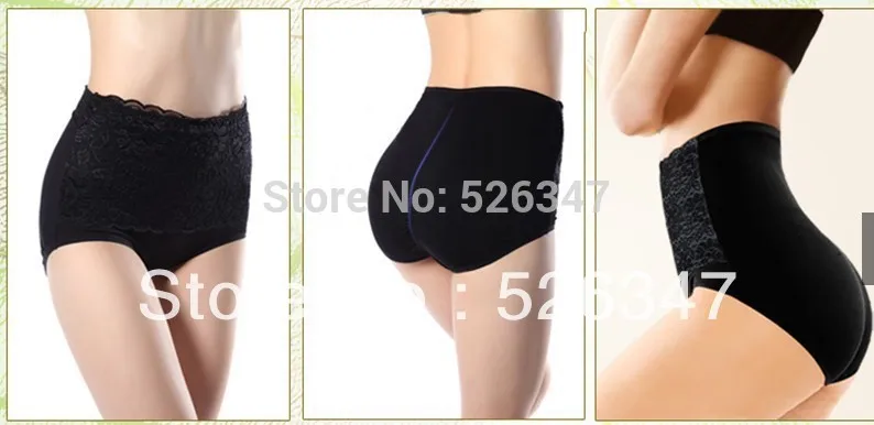 

Sexy Women Lace Flower High Waisted Girdle Underwear Tummy Knicker Shorts