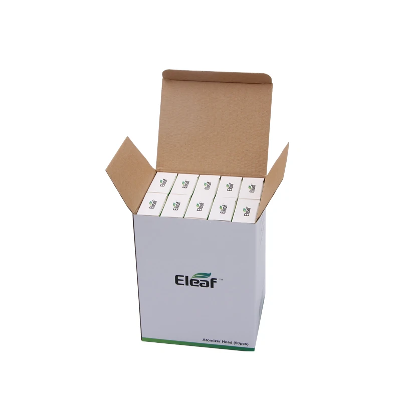 5 шт./лот Eleaf ER 0.3ohm SS316 катушка 40 100 Вт Чистый хлопок замена основной головки для Melo RT
