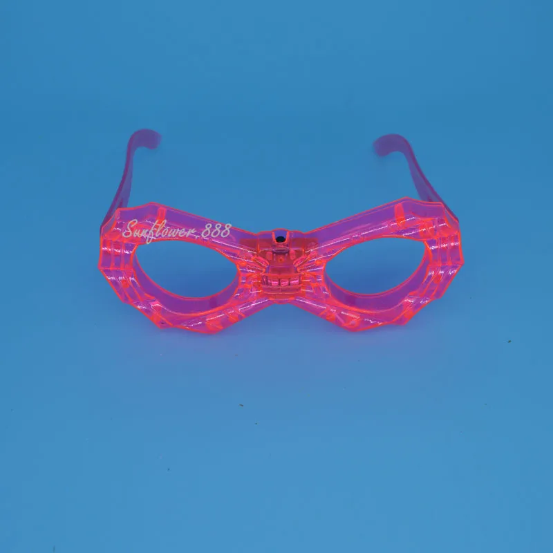 

48PC LED Blind Eye Mask Glasses Light Flashing s Gifts Party Adult Child Glow Wear home decor birthday