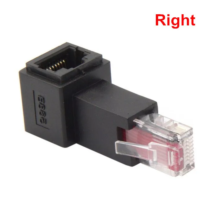 Вниз угловой 90 градусный 8P8C FTP STP UTP Cat 5e штекер гнездо Lan Ethernet Сетевой удлинитель|cat