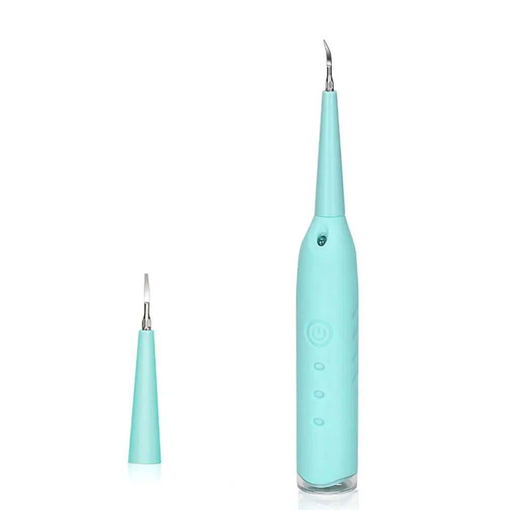 Портативный Электрический звуковой зубной скалер для удаления зубных камней от