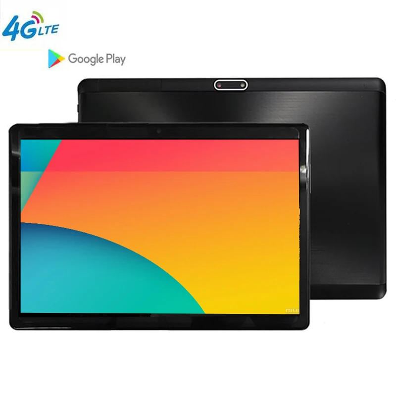 CARBAYTA 2019 2.5D стекло 10 1 дюймов Android 8 Deca Core 4 Гб RAM 64 ГБ ROM 3G 4G LTE 1280*800 IPS 8.0MP две sim карты