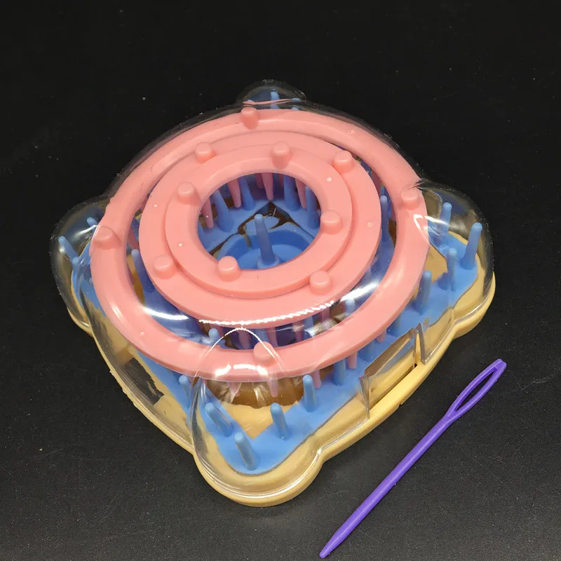 1 набор ручных вязальных инструментов Цветочная вилка вязальное устройство