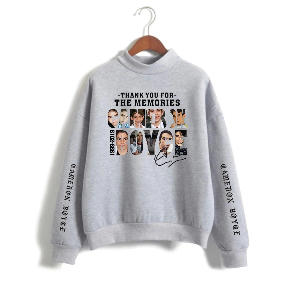Cameron boyce водолазки модные kpop удобные высокого уличного крутого качества стильные