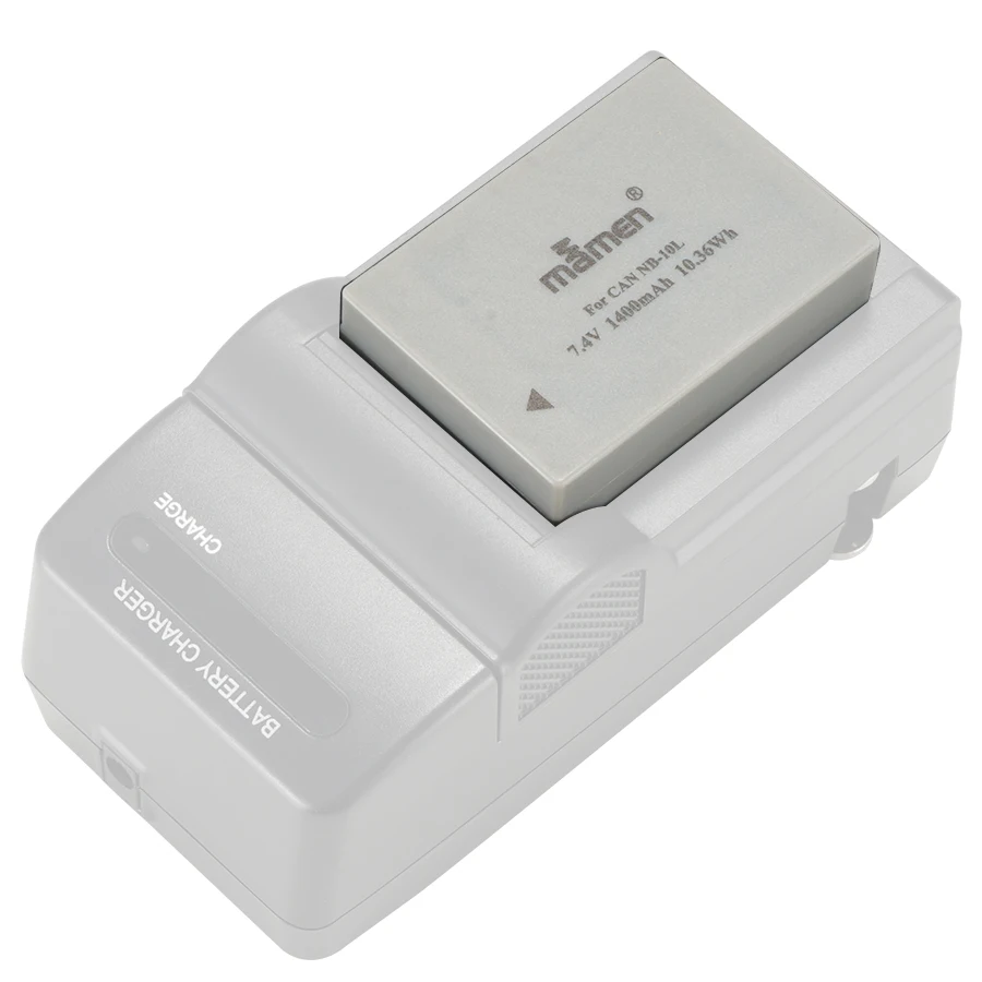 Mamen 1400 мА/ч, NB-10L NB10L NB 10L цифровой Камера Батарея для Canon G1X G15 G16 SX40HS SX50HS SX60HS SX40 Перезаряжаемые батареи