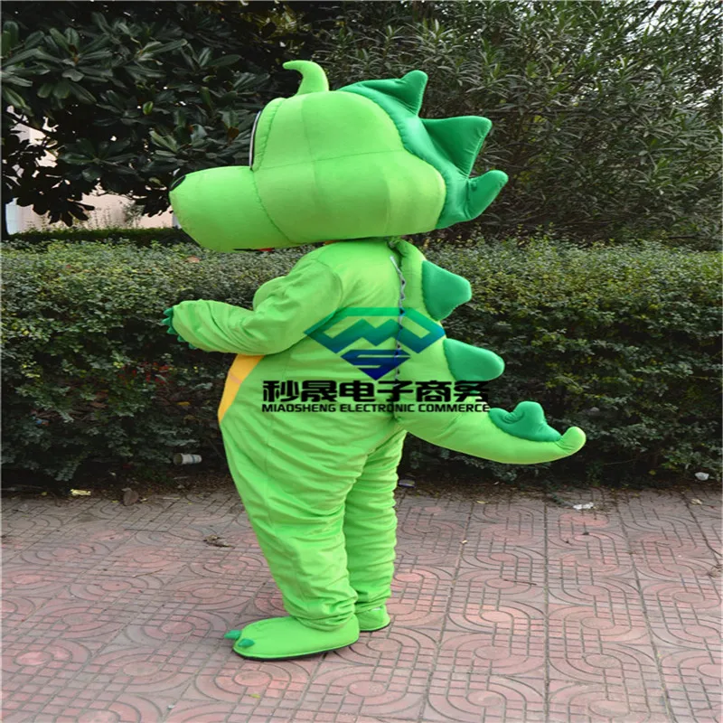 2017 новые качественные костюмы Зеленого дракона классического костюма