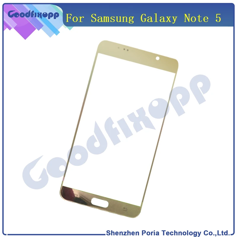 Передний Внешний стеклянный объектив для Samsung Galaxy Note 5 N920 N920A N920T ЖК дисплей