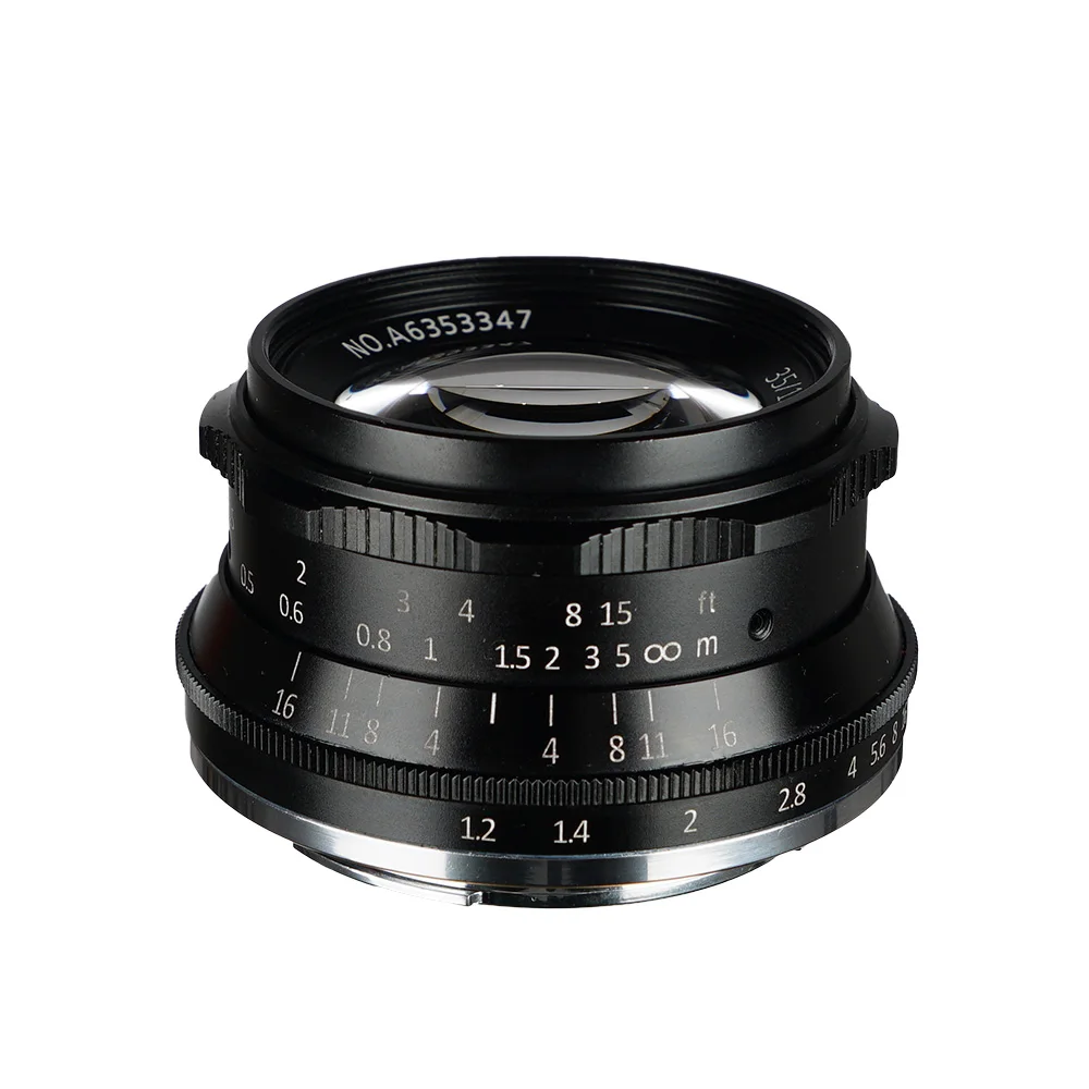 Фотокамера 7artisans 35 мм F1.2 с фиксированным объективом для Fujifilm Fuji XF | Электроника