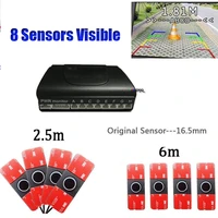original 16 5mm video parking system alarm speaker parking assistance car accessories parktronic car parking sensors 8 radars