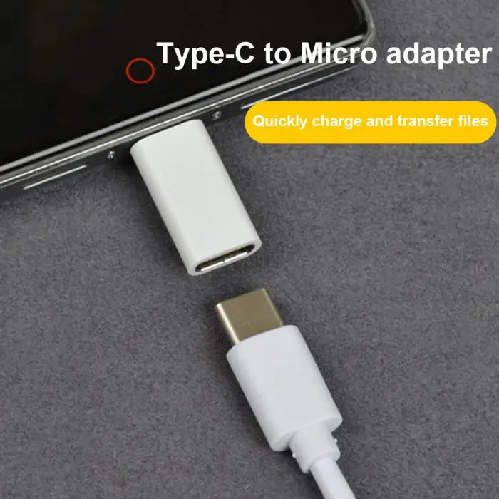 Мини-usb 3,1 type C Женский к Micro USB Мужской адаптер для зарядного устройства для Macbook Oneplus 2 JLRJ88