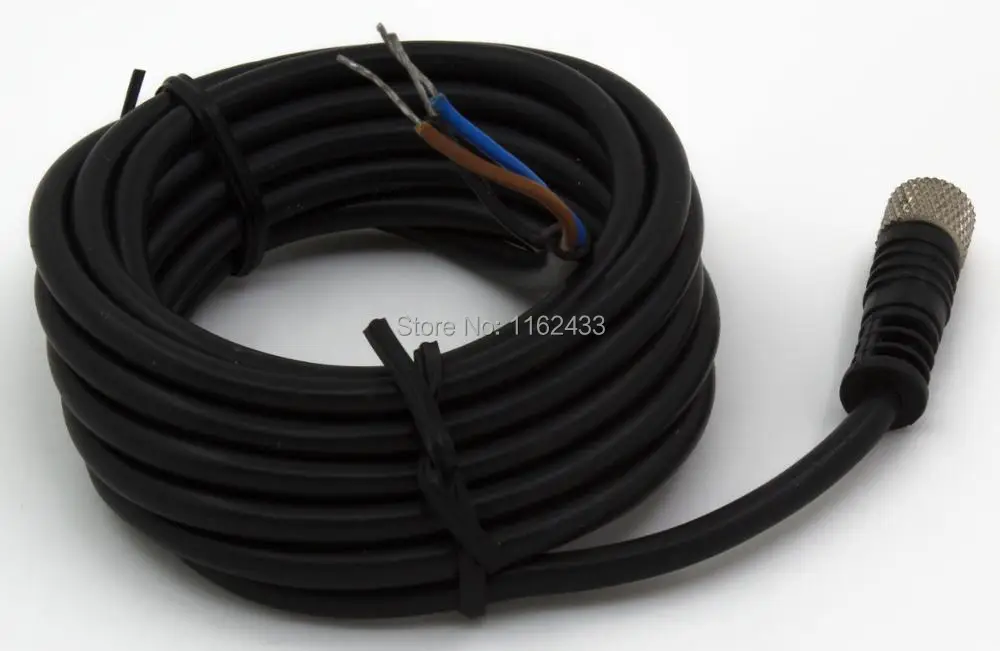 FSC8 FS 3 M8 2 м ПВХ кабель для подключения датчика контакта прямая женская головка NPN