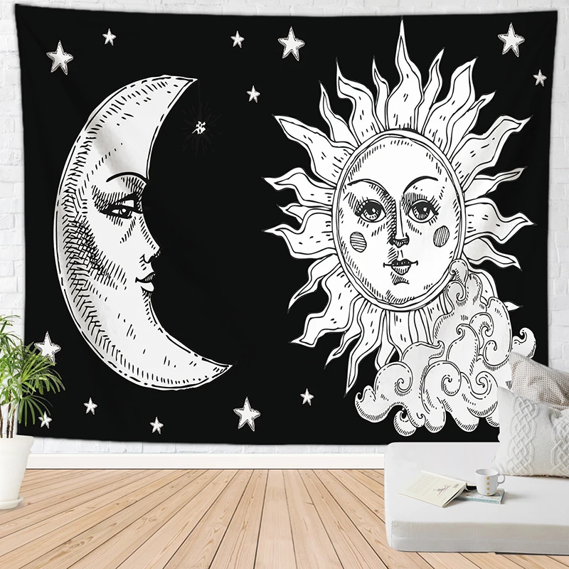 Компас линейка гобелен гексаграмма глаз Провидения Настенный Ковер 2019 Новый Osiris