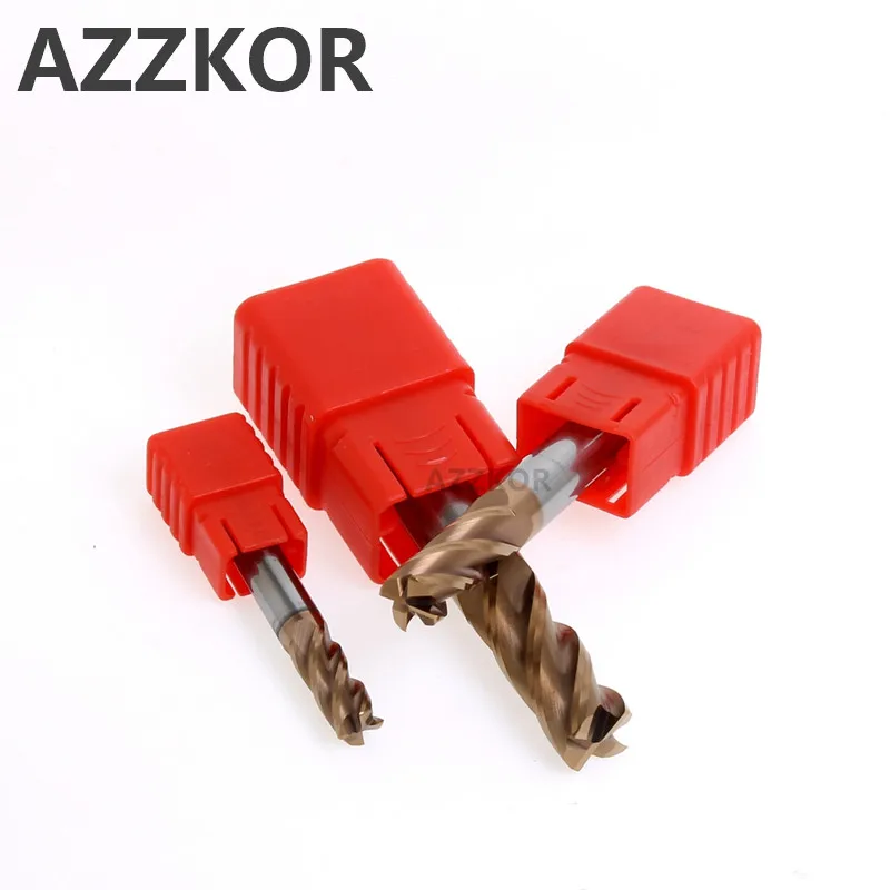 Фреза с покрытием из сплава инструмент вольфрамовой стали ЧПУ гравировка Hrc55